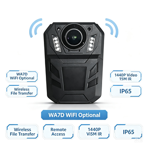 Telecamera Indossabile Antiurto WA7D per Tutte le Condizioni Meteorologiche -40° ℃ ~60 ℃   Registratore per Pattuglie con Supporto per Telecamera Esterna e Ampia Gamma di Temperature Operative - Product Image 3