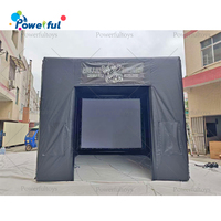 Cage d'entraînement de golf portable gonflable avec écran de projection pour simulateur de golf, tente de tir, à vendre, pour simulateur de golf en intérieur/extérieur