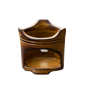 Retro Creative Tree Bark Spring Ceramic Sandalwood Anti-Odour Essential <b>Oil</b> Diffuser Spa <b>Lamp</b> Hand-made Heating Device - Product Image 6
