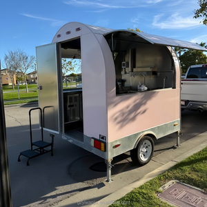Remorque alimentaire économique à vendre, remorque à café mobile, mini <span class=keywords><strong>camion</strong></span> de restauration rapide, chariot à café personnalisé pour événements, fabricant - Product Image 1