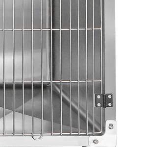 Gabbia in acciaio di coniglio all'interno degli angoli arrotondati per animali domestici gabbia in acciaio di coniglio dimensioni su misura fornitura di fabbrica nuova gabbia in acciaio di coniglio - Product Image 3