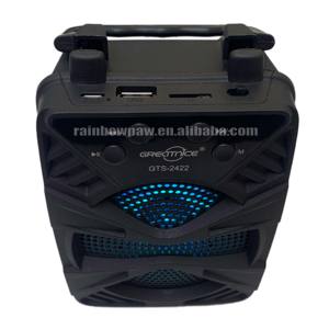 Altavoz Portátil Gts-2422 de 3 Pulgadas con Bluetooth, USB, Reproductor de MP3 con Tarjeta TF y Radio FM - Product Image 4