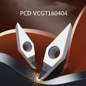 Herramientas de Diamante PCD de Alta Calidad, Insertos VCGT160408 para Llantas de Aleación de Aluminio, Material Importado, Piezas de Torneado CNC PCD para Maquinaria - Product Image 3
