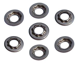 Rondelles à tête bombée à verrouillage torx en acier inoxydable 304 LeGood, diamètre M4 M6, épaisseur 9,6 mm, 0,6 mm - Product Image 1