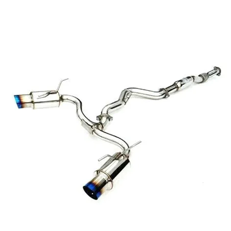 GRWA N1 Cat-Back Exhaust System Exhaust Manifolds And Down Pipes For Subaru Impreza Wrx Sti 2.5l Turbo Hatchback 08-14