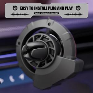 Luz LED con Ritmo Musical, Ambientador para Auto, Difusor de Aroma, Lámpara de Perfume, Decoración Interior, Aroma USB - Product Image 2