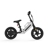 Trottinette électrique pour enfants avec grandes roues de 12 pouces, sécurité, faible vitesse 8 km/h, frein arrière, alliage de magnésium, 6,7 kg, stable, 180 W, 24 V