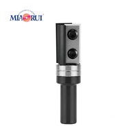 Miaorui 12.7mm Mata Bor Router Serbaguna untuk Slotting dan Trimming dengan Sisipan yang Dapat Diganti, Pemotong Kayu, Alat Ukiran CNC