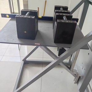 Custom ad alta capacità di carico per saldatura pesante montaggio a parete in alluminio staffa Offset per Modulare esterna condizionatore d'aria pompa di calore - Product Image 5
