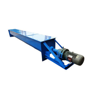 Convoyeur élévateur à vis hélicoïdale en acier inoxydable pour farine, poudre, riz, grain, sésame, aliments, avec trémie - Product Image 3
