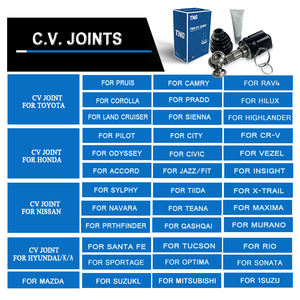 TNG Factory Drive Shaft Interior Exterior <span class=keywords><strong>Cv</strong></span> Joint <span class=keywords><strong>Cv</strong></span> Axle para <span class=keywords><strong>TOYOTA</strong></span> HIACE VENZA COROLLA-<span class=keywords><strong>CROSS</strong></span> SEQUOIA TUNDRA PREVIA HILUX CAMRY RAV4 - Product Image 2