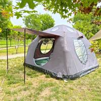 Camping extérieur 4 saisons, tente gonflable en coton pour le glamping/