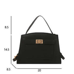 Nuevo bolso bandolera cuadrado informal y moderno para mujer, bolso de mano duradero de cuero PU - Product Image 3