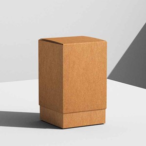 Petite boîte-cadeau brune doublée d'éponge imperméable <span class=keywords><strong>de</strong></span> délicatesse avec l'emballage ondulé <span class=keywords><strong>de</strong></span> logo fait sur commande pour l'affichage - Product Image 4