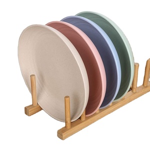 Colorful Reusable Eco Friendly Wheat Straw <strong>Plastic</strong> <strong>Picnic</strong> Dinnerware <strong>Set</strong> Dinner Tableware <strong>Set</strong> for Kids and Adults - Product Image 5