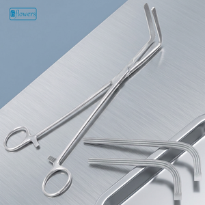 6flowers Wertheim Cullen Pince hémostatique à mâchoires courbées, instrument chirurgical manuel F6-223, Classe II, certifié CE ISO, haute qualité - Product Image 3
