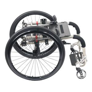 可定制运动手动轮椅重型越野钛合金碳纤维座椅高级MUNIU <span class=keywords><strong>POWER</strong></span> MN9883L - Product Image 2