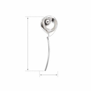 Orecchini Pendenti Vintage a Forma di Rosa, Design con Petali e Foglie, Eleganti Gioielli per Donne - Product Image 5