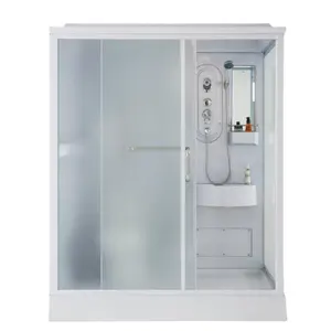 고급 이동식 통합 욕실 휴대용 트레일러 샤워 일체형 욕실 벽 패널 생산 처리 욕실
