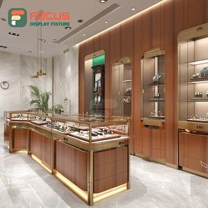 Fabricante de Muebles Minimalistas para Joyerías, Acabado Laminado, Vitrina para Espacios de Boutique - Product Image 4