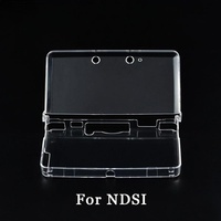Coque NSLikey pour console Nintendo DS Lite NDSL, coque de protection rigide transparente en cristal