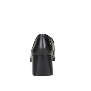 Mocassino con Tacco da Donna Carmela Nero 161941 - Product Image 4