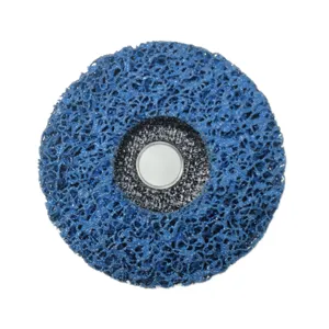 125mm Blue Strip Disc Abrasive Wheel Paint Rust Remover Clean Strip Disc for Durable Angle Grinder Car Truck Motorcycles