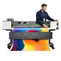 Imprimante éco-solvant Aily Group 1,6 m 1,8 m avec tête d'impression DX11 pour impression de bannières flexibles
