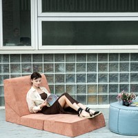 2024 Neues Design Single Riesen moderne Klapp schaum gefüllte Liege Wohnzimmer möbel Sofa Custom Großhandel Schaumstoff Sofa