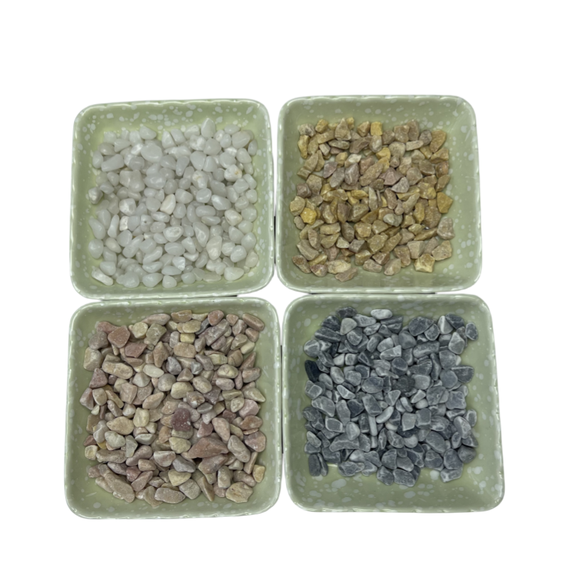 Wholesale Natural Tumbled Green Pebble Stone