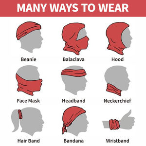 Bandana carré du drapeau <span class=keywords><strong>Cuba</strong></span> en coton et polyester avec logo personnalisé Écharpe à séchage rapide <span class=keywords><strong>Cuba</strong></span> pour le sport - Product Image 6