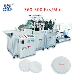KYD Forbona Fully Automatic Medical Alcohol Cotton Pad Makeup Remover 4 Side Sealing Making And Packing Machine