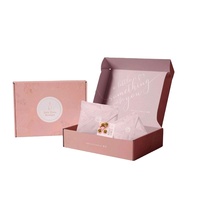 Cajas de Embalaje Reutilizables Ecológicas de Papel con Logotipo Personalizado al por Mayor, Cajas Plegables de Marca Privada para Envío de Joyería