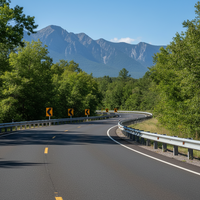 Panneau de signalisation directionnel à LED solaire pour le trafic routier, panneau de sécurité, panneaux de précaution/avertissement, matériau en aluminium, quatrième qualité