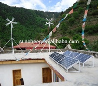 Centrale Éolienne à Axe Horizontal de 1 kW, 2 kW, 3 kW, 5 kW, 10 kW, 20 kW, Générateur Éolien, Turbine Éolienne pour Usage Domestique