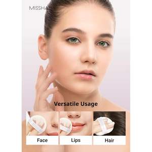 Poudre compacte rose Missha Airy Pot 5g, poudre fixante translucide pour un fini naturel et éclatant - Product Image 6