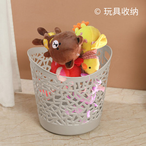 Hollowed-out bird's nest laundry <b>basket</b>, household plastic storage box, promotional <b>gift</b> storage unit, multi-functional - Product Image 2
