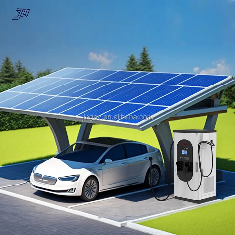 level 3 60kw 80kw 100kw dc ev charger Type 2 GBT CCS Floor-mounted Charging Stations