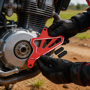 Protection de chaîne en aluminium CNC pour <span class=keywords><strong>Honda</strong></span> CRF230F 2003-2019, pièces modifiées pour motocross - Product Image 1