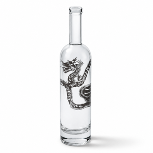 Bouteille de liqueur en verre personnalisée en forme de dragon avec bouchon pour vodka, whisky, brandy, <span class=keywords><strong>tequila</strong></span> - Product Image 1