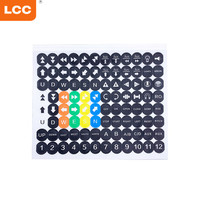 Venta directa de fábrica 2 transmisores y 1 receptor 6 botones Control remoto inalámbrico industrial de velocidad única para grúa