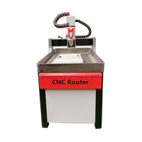 Machine de découpe de métal doux gravure sur acier CNC routeur Mini taille 6090 6012 6015 9012 9015 4 axes