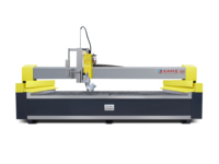 Máquina de Corte por Chorro de Agua de 5 Ejes YUANLI para Aluminio con Sistema de Control CNC, Recorrido de Mesa de 3000x2000x150mm, Multifuncional