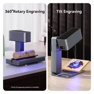 Xách tay <span class=keywords><strong>CNC</strong></span> Máy khắc laser cho các tông gỗ cắt gấp nhỏ tùy chỉnh thiết kế hỗ trợ Las ai DST DXF định dạng - Product Image 2