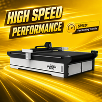 PANDA CNC Cortadora Plotter Automática de Cama Plana Digital para Fabricación de Cajas de Cartón, Bomba para Cajas de Cartón, Juntas de Tela y Cartón