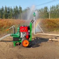 Pistolet d'arrosage durable Titans, pistolet d'arrosage sur trépied pour système d'irrigation par pistolet d'arrosage, irrigation horticole