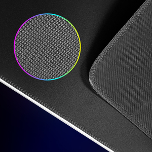 Tùy Chỉnh RGB Không Dây Sạc Chuột Chơi Game <span class=keywords><strong>Mat</strong></span> 15W Không Dây Sạc Sáng RGB LED Cao Su Chơi Game Mở Rộng Lớn Chuột Pad - Product Image 2