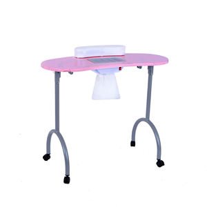 Zxm New Patterned Nail <b>Table</b> With Light Portable <b>Folding</b> <b>Table</b> With Suction Beauty Salon Manicure <b>Table</b> - Product Image 2