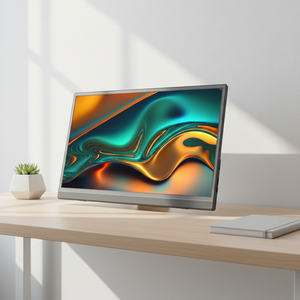 Moniteur portable grand format 23,8 pouces 100 Hz IPS, écran LCD pour PC, téléphone, ordinateur portable, type C - Product Image 1