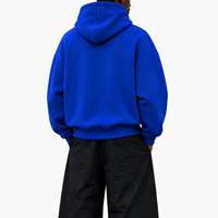 Sweat à capuche épais coupe courte et ample, style streetwear personnalisé, vente en gros OEM